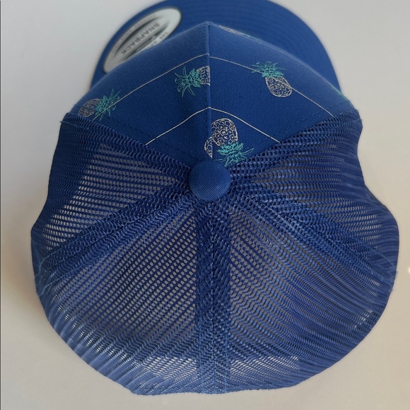 Travis Mathew Big Bend Snapback Hat Royal Blue - Picture 3 of 8